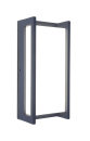 LED Außenwandleuchte Qubo