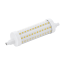 LED R7s Stablampe, weiß, zylindrisch, viele gelbe LEDs, energiesparende Beleuchtung, Nahaufnahme