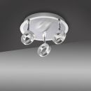 Paul Neuhaus Deckenleuchte Sileda Aluminium  Ø 33,5 cm