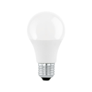 LED-Glühbirne mit E27-Fassung, weiß, energiesparend, isoliert auf weißem Hintergrund, Beleuchtung