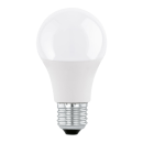 LED-Glühbirne mit E27-Fassung, weiß, energiesparend, isoliert auf weißem Hintergrund, Beleuchtung