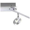 Moderne LED-Deckenleuchte aus Aluminium, schwenkbarer Spot, energiesparend, für Wohnzimmer oder Büro.