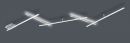 TRIO LED Deckenleuchte Indira 245 cm