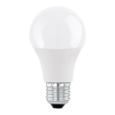 LED-Glühbirne mit E27-Fassung, weiß, energiesparend, isoliert auf weißem Hintergrund, Beleuchtung