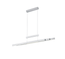 Moderne LED-Pendelleuchte aus Aluminium, höhenverstellbar, minimalistisch, ideal für Esszimmer oder Büro.