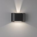 Fischer & Honsel LED Wandleuchte Wall Schwarz 12,5 cm